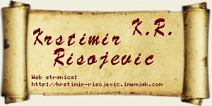 Krstimir Risojević vizit kartica